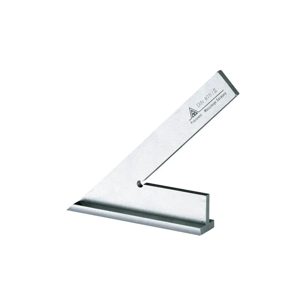 RB-Messwerkzeuge GmbH  Gehrungswinkel 45 Grad DIN875-2 mit Anschlag Schenkellänge 150 x 100 mm