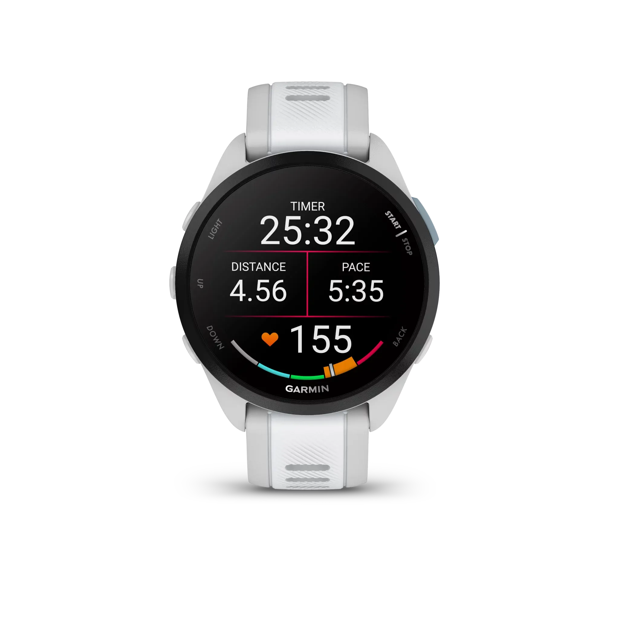 Garmin Forerunner 165, Mist Grey/Whitestone
