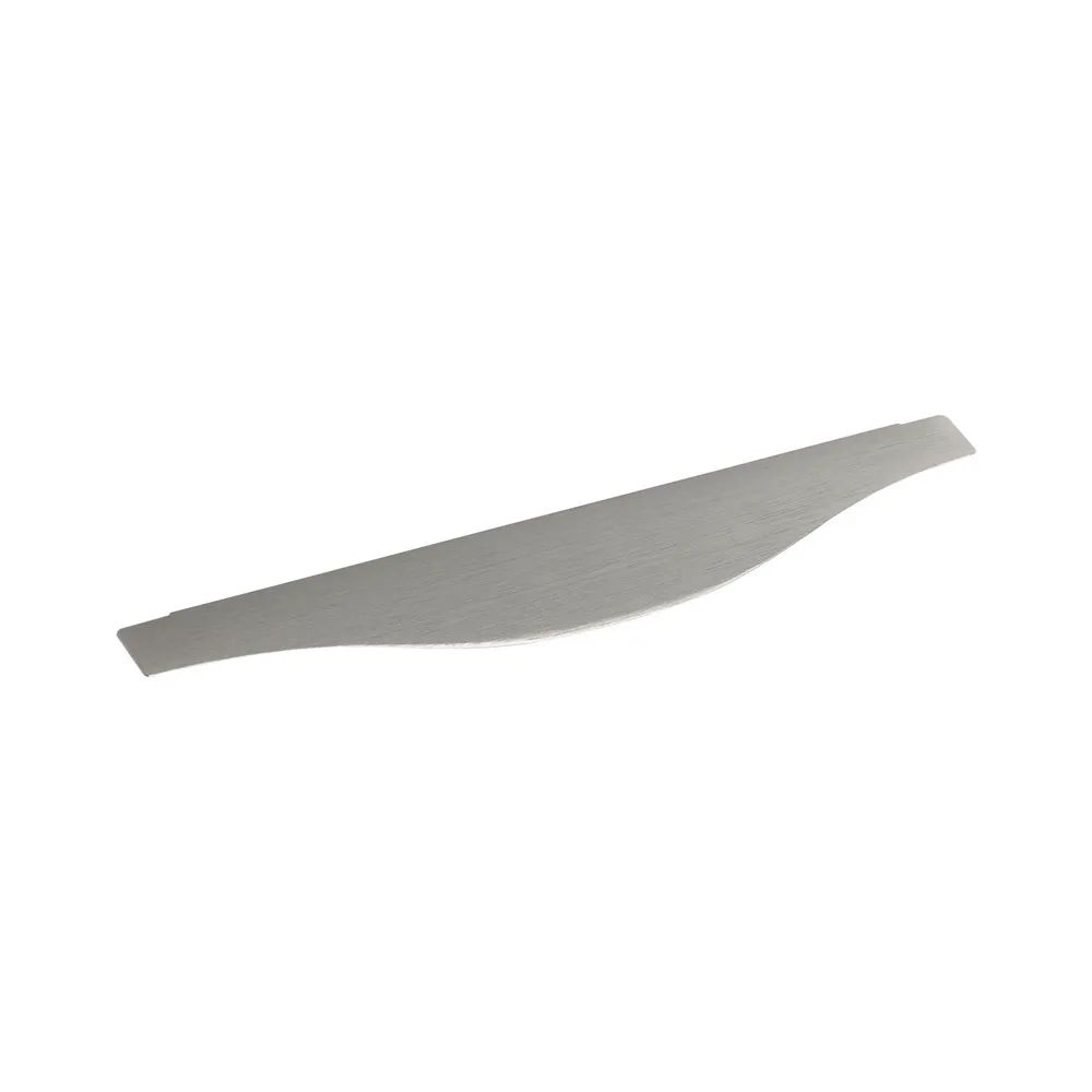 Furnipart Griffleiste Torrence LA 2 x 90 mm, Länge 296 mm, Aluminium Edelstahl Effekt