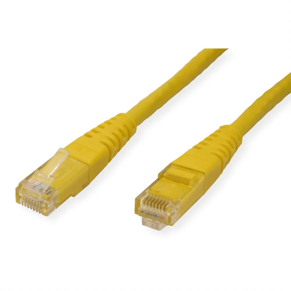 ROLINE Patchkabel Cat.6 (Class E) UTP, gelb, 1,5 m