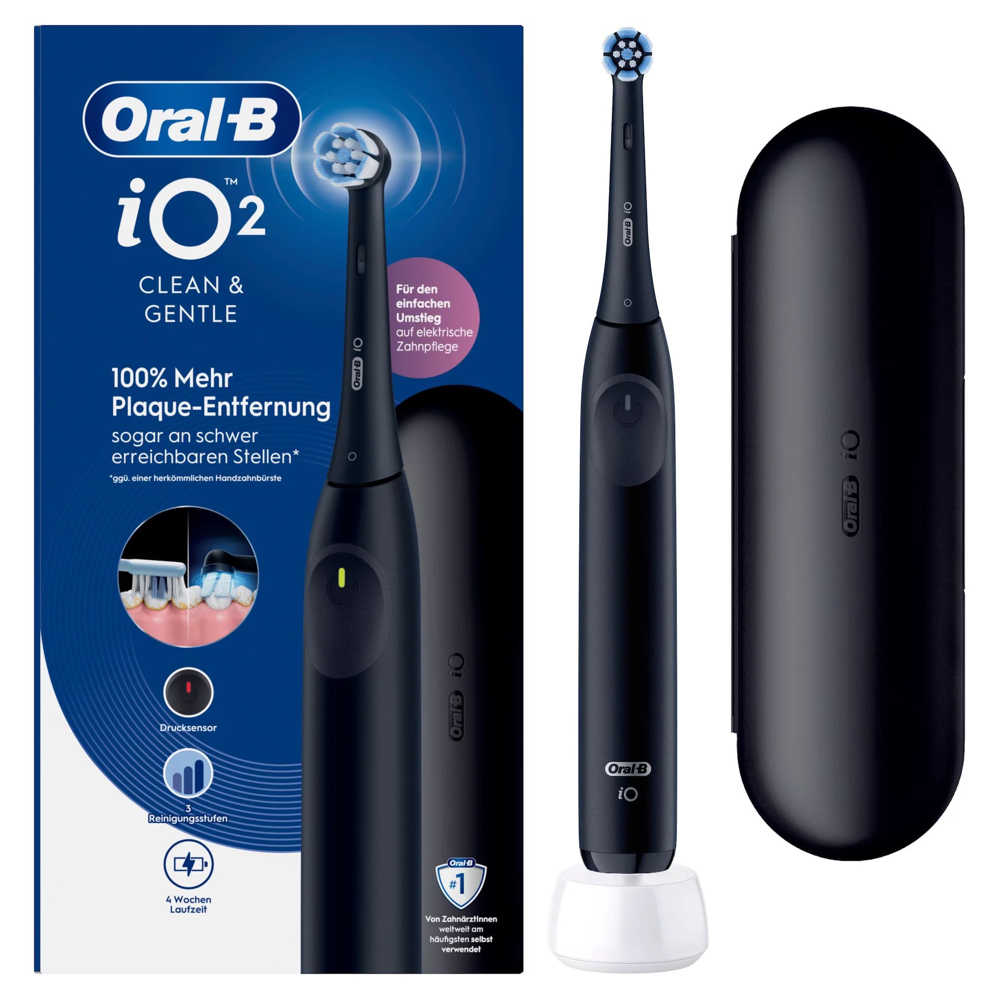 Oral-B iO Series 2, mit Reiseetui Night Black