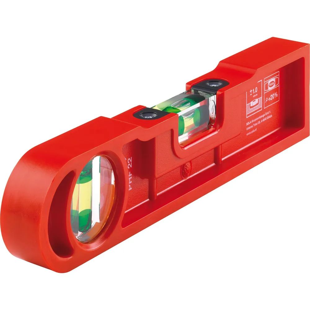 SOLA Fliesenleger-Wasserwaage PHF 22 Länge 220 mm