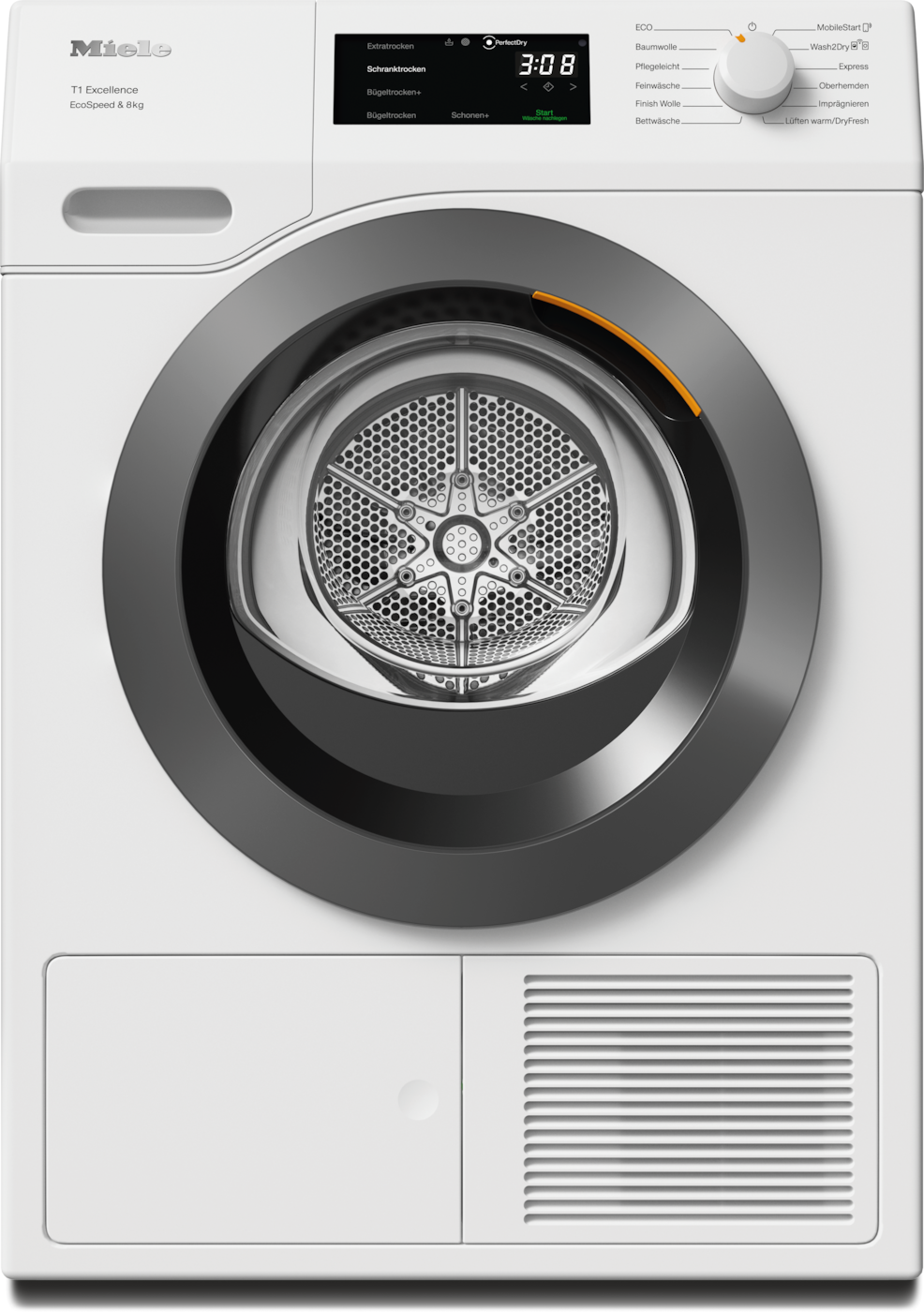Miele Wärmepumpen-Trockner TEC655WP EcoSpeed&8kg