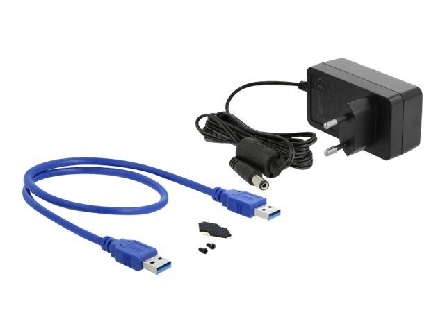 Delock External Enclosure for 3.5" SATA HDD with SuperSpeed USB (USB 3.1 Gen 1)