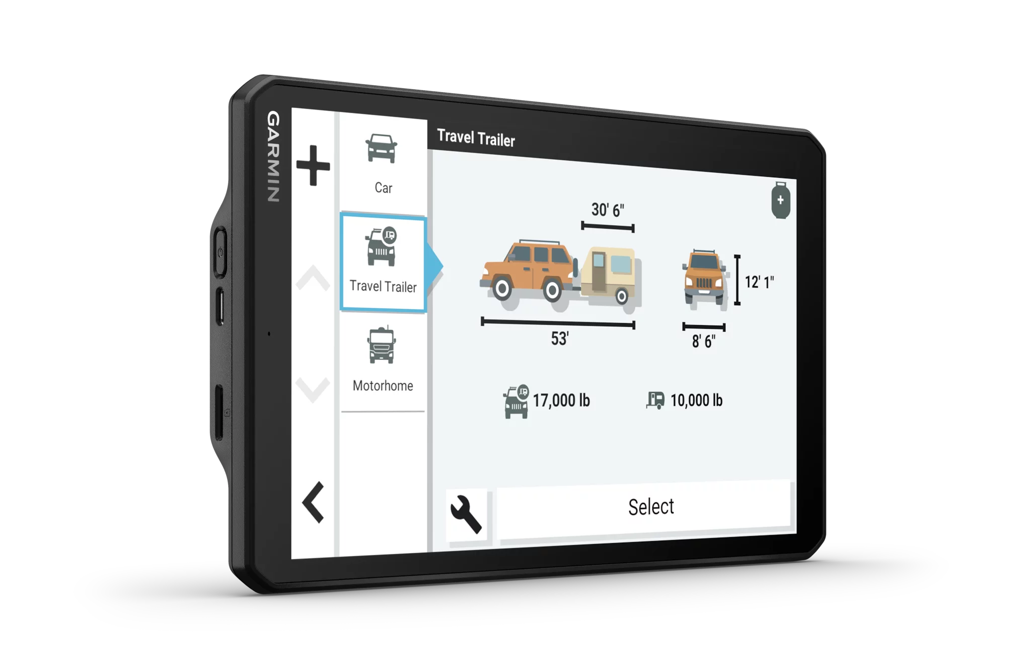 Garmin Camper 895