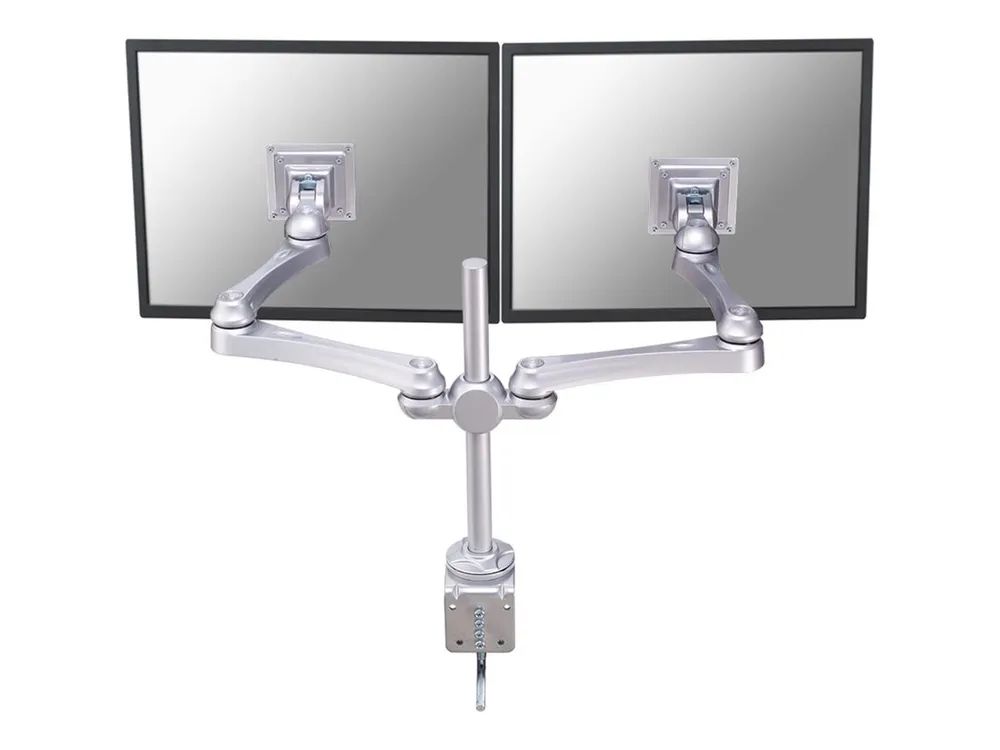 Neomounts FPMA-D930D - Befestigungskit - Voll beweglich - für 2 LCD-Displays - Silber - Bildschirmgröße: 25.4-76.2 cm (10"-30")