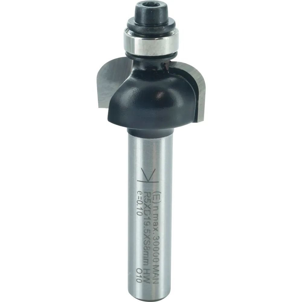 ENT Hohlkehlfräser mit Kugellager Radius 6 mm