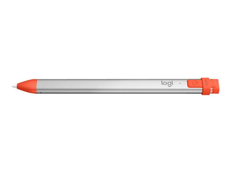 Logitech Crayon - Digitaler Stift - kabellos - Intense Sorbet - für Apple 10.2-inch iPad; 10.5-inch iPad Air (3rd generation)