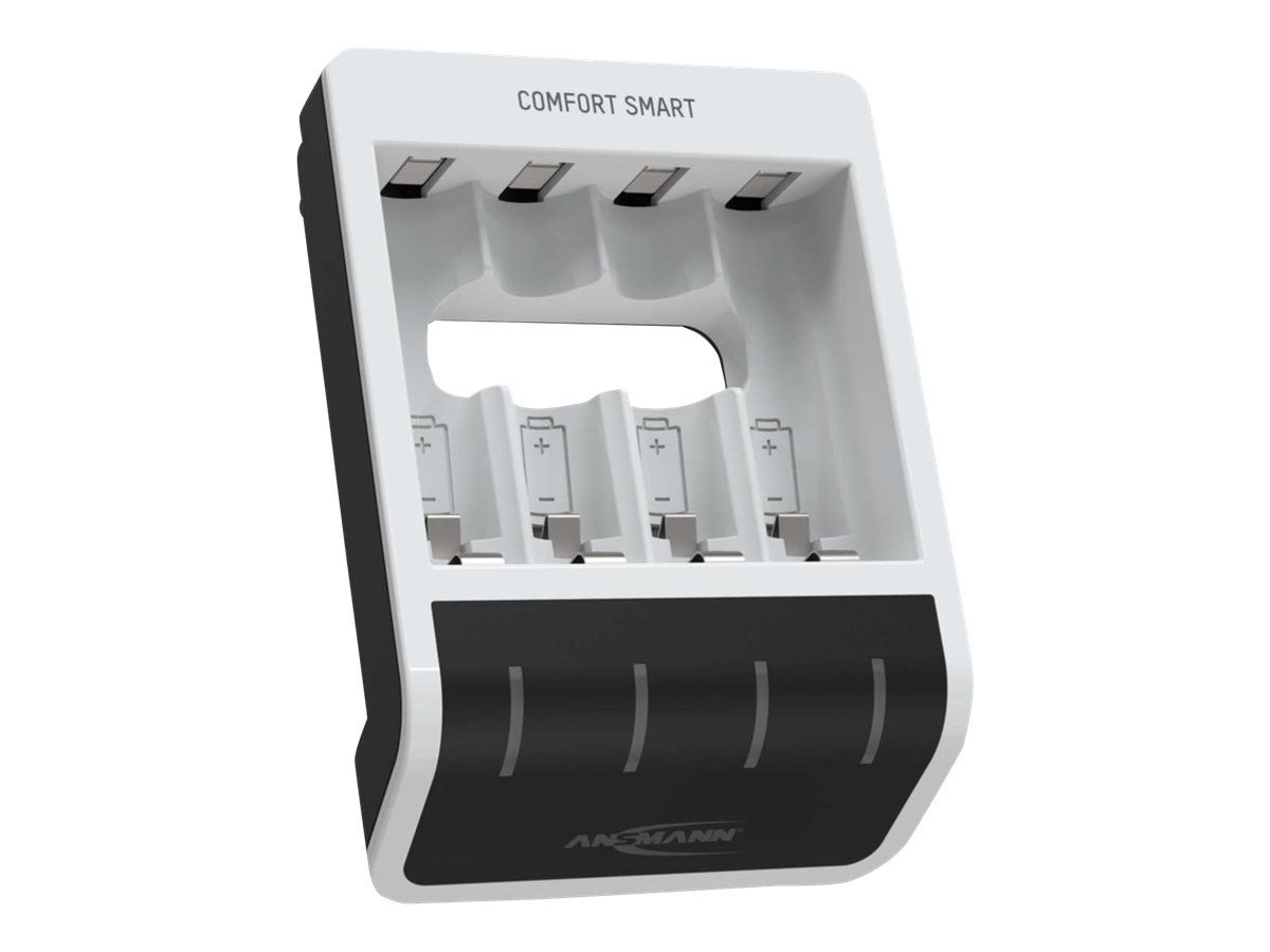Ansmann Comfort Smart - 1,5 Std. USB-Batterieladegerät - (für 4xAA/AAA)