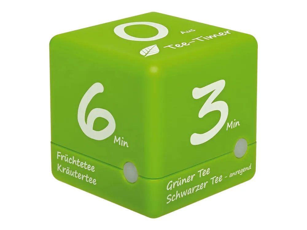 TFA Cube Timer - Küchenwecker schnurlos - Hellgrün