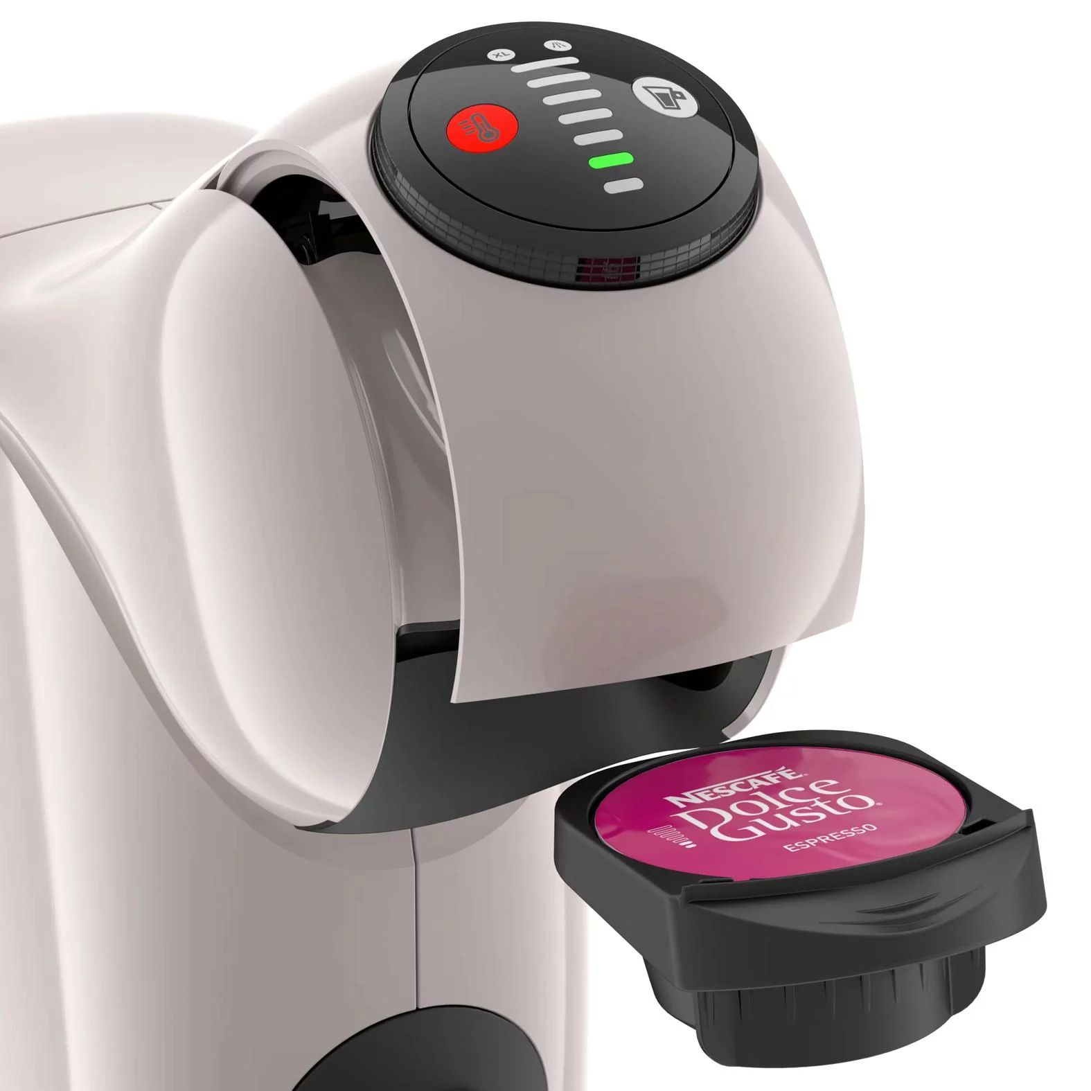 KRUPS NESCAFÉ® Dolce Gusto®KP243A  Kapselmaschine GENIO S - Taupe