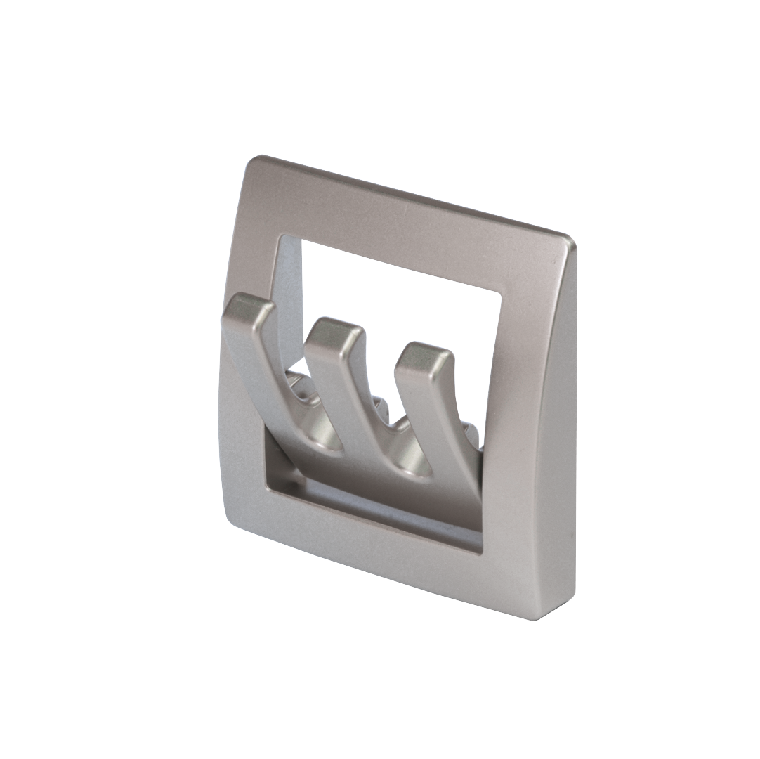 FAWO Garderoben-Haken 3-fach silber