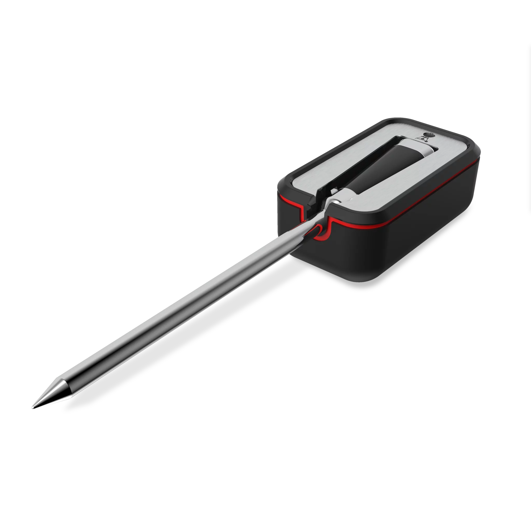Weber Smarter kabelloser Temperaturfühler mit Ladegerät - Schwarz