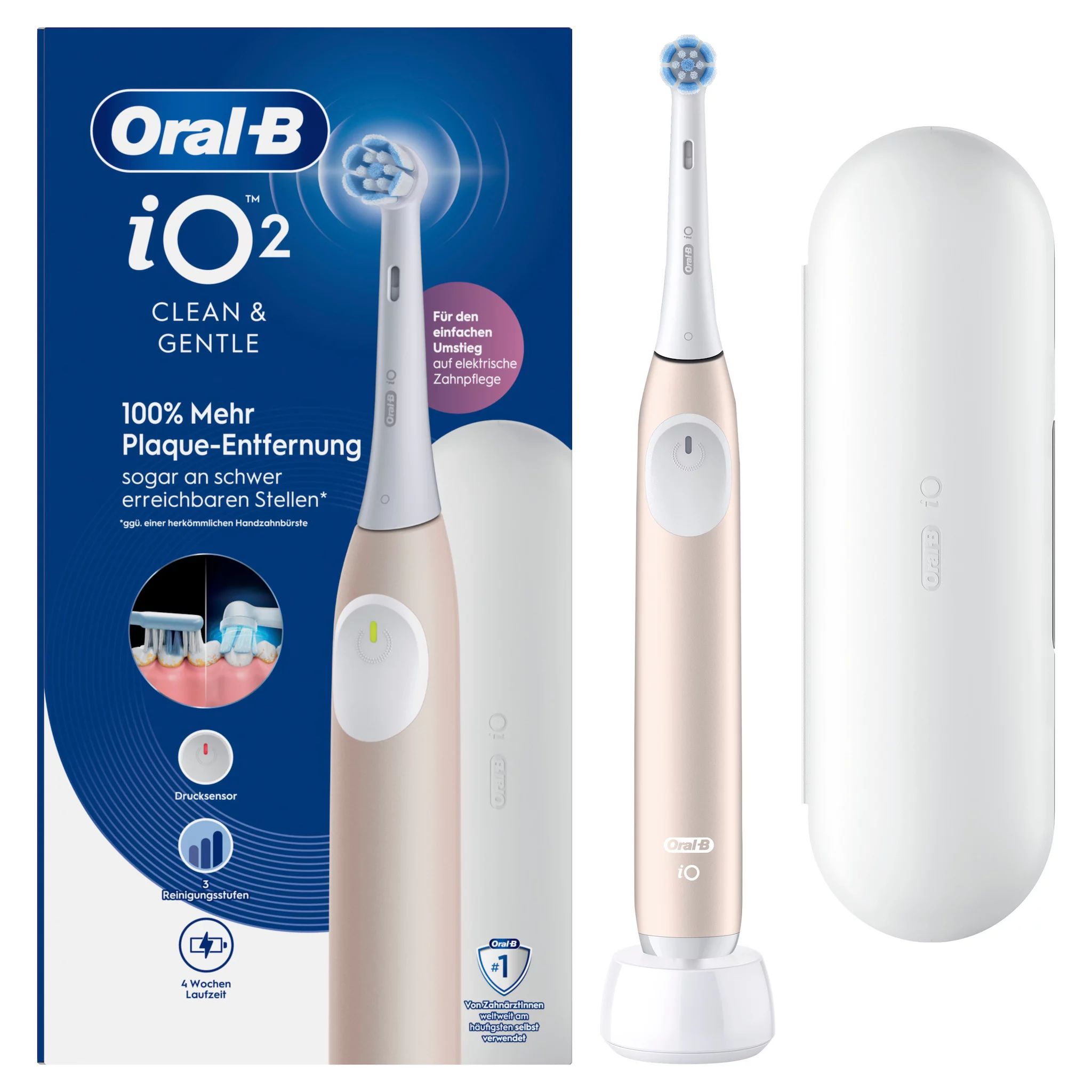 Oral-B iO Series 2, mit Reiseetui Calm Pink
