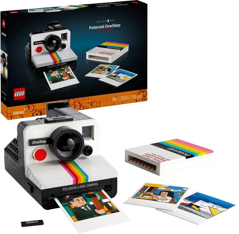 LEGO 21345 Ideas Polaroid OneStep SX-70 Sofortbildkamera