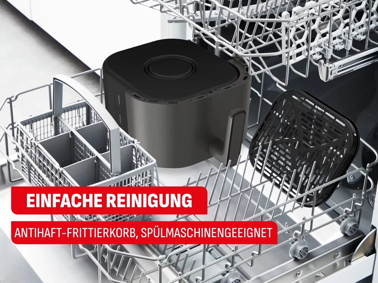 Tefal EY832H Heißluftfritteuse Easy Fry Infrarot Coal (7L)