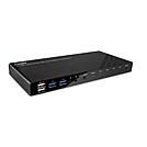 Lindy KVM-/Audio-/USB-Switch - HDMI 4K60, USB 3.0