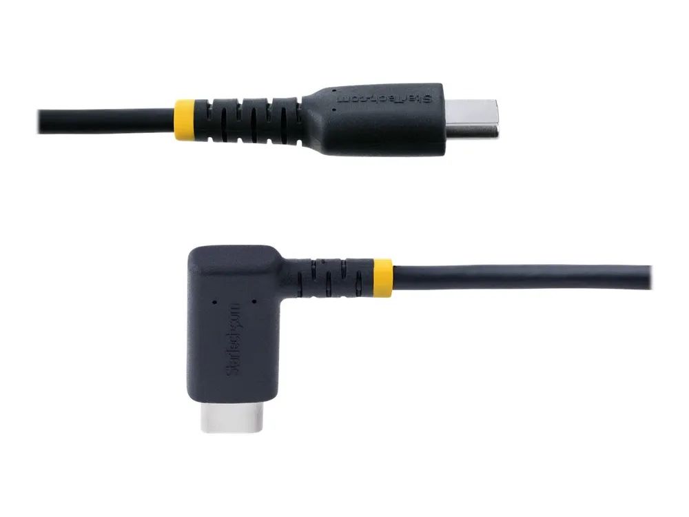 StarTech.com 30 cm USB-C Ladekabel Mit Winkelstecker und 60W PD - Robust - USB-Kabel - 24 pin USB-C (M)