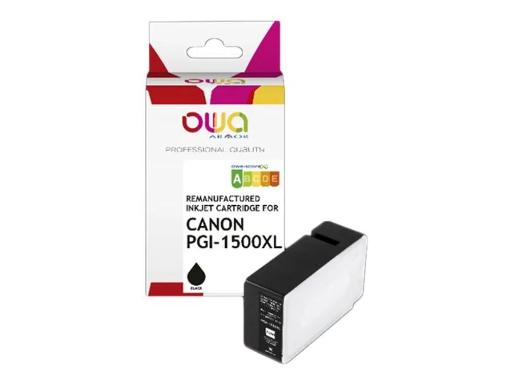 Armor OWA - 35 ml - Schwarz - kompatibel - wiederaufbereitet - Tintenpatrone (Alternative zu: Canon PGI-1500XL BK)