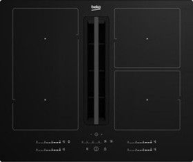 Beko HIXI64700UF  Induktionskochfeld mit Muldenlüfter - 60cm