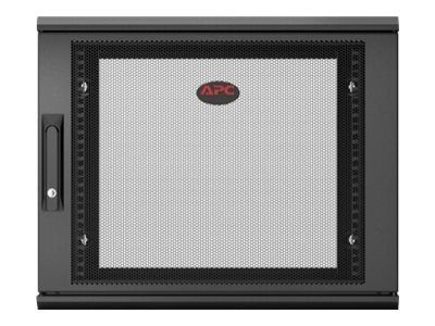APC NetShelter WX AR109SH4 - Gehäuse - geeignet für Wandmontage - Schwarz - 9U - 48.3 cm (19")