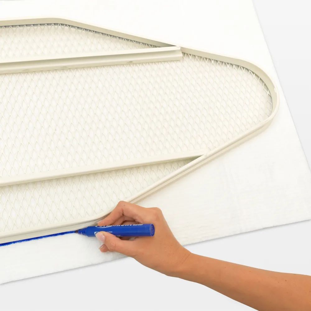 Brabantia Filzunterlage E, 135x49cm - White
