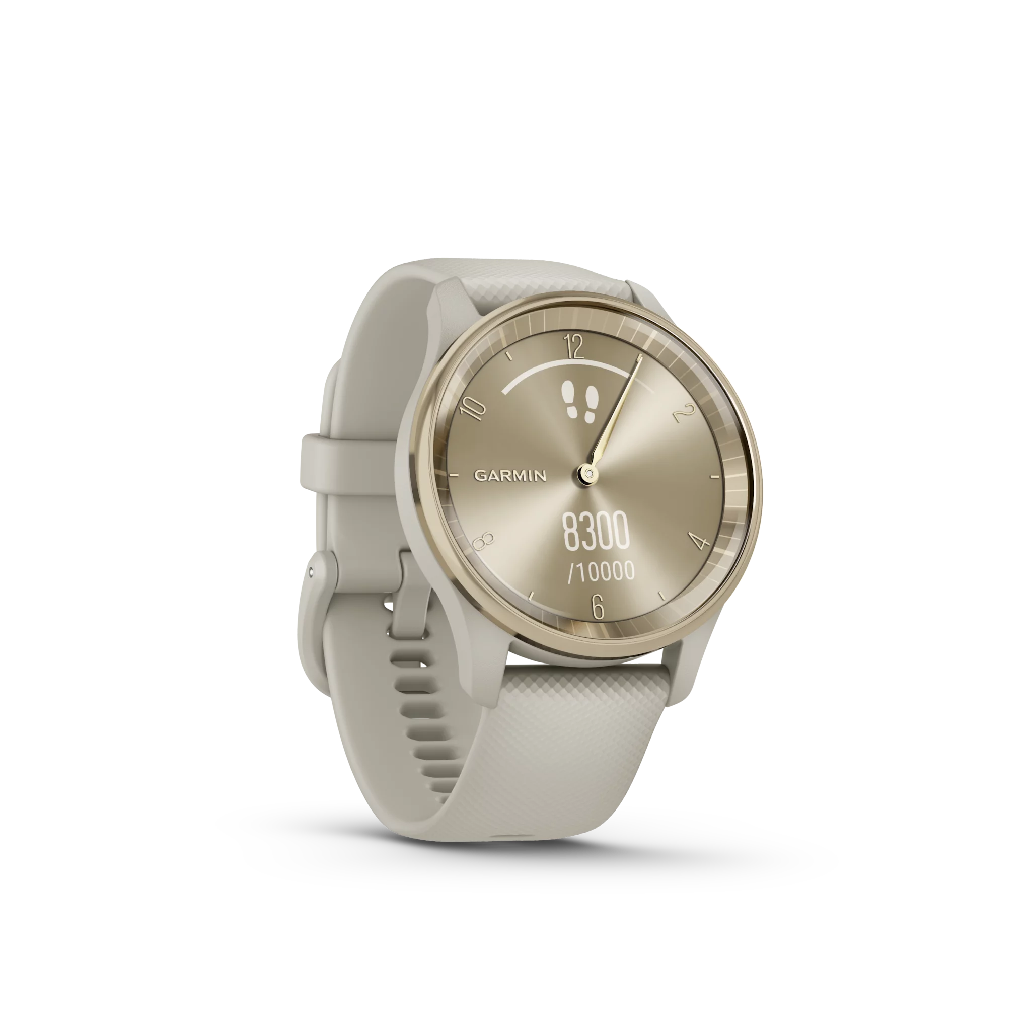 Garmin VIVOMOVE TREND, Pastellbraun/Cremegold