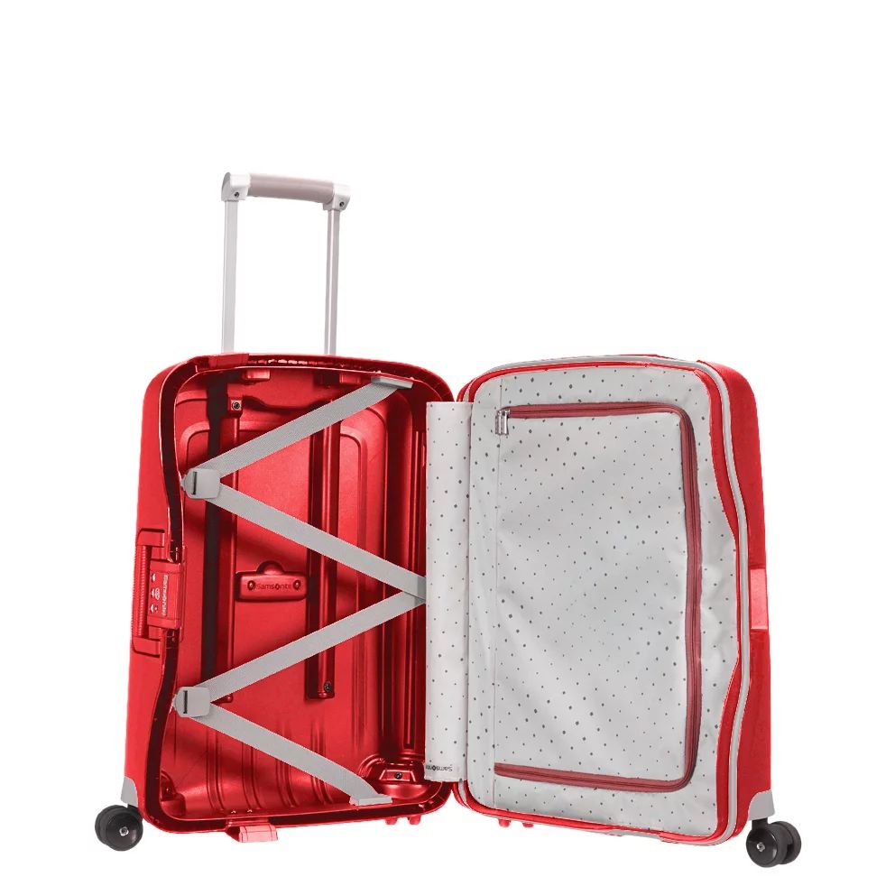 Samsonite S'Cure SPINNER 55/20 CRIMSON RED  55cm