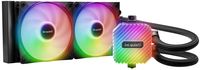 Be Quiet! Light Loop - Prozessor-Flüssigkeitskühlsystem - Kühlergröße: 240 mm - (für: LGA1150, LGA1151, LGA1155, LGA1851, LGA1700, LGA1200, AM5, AM4)