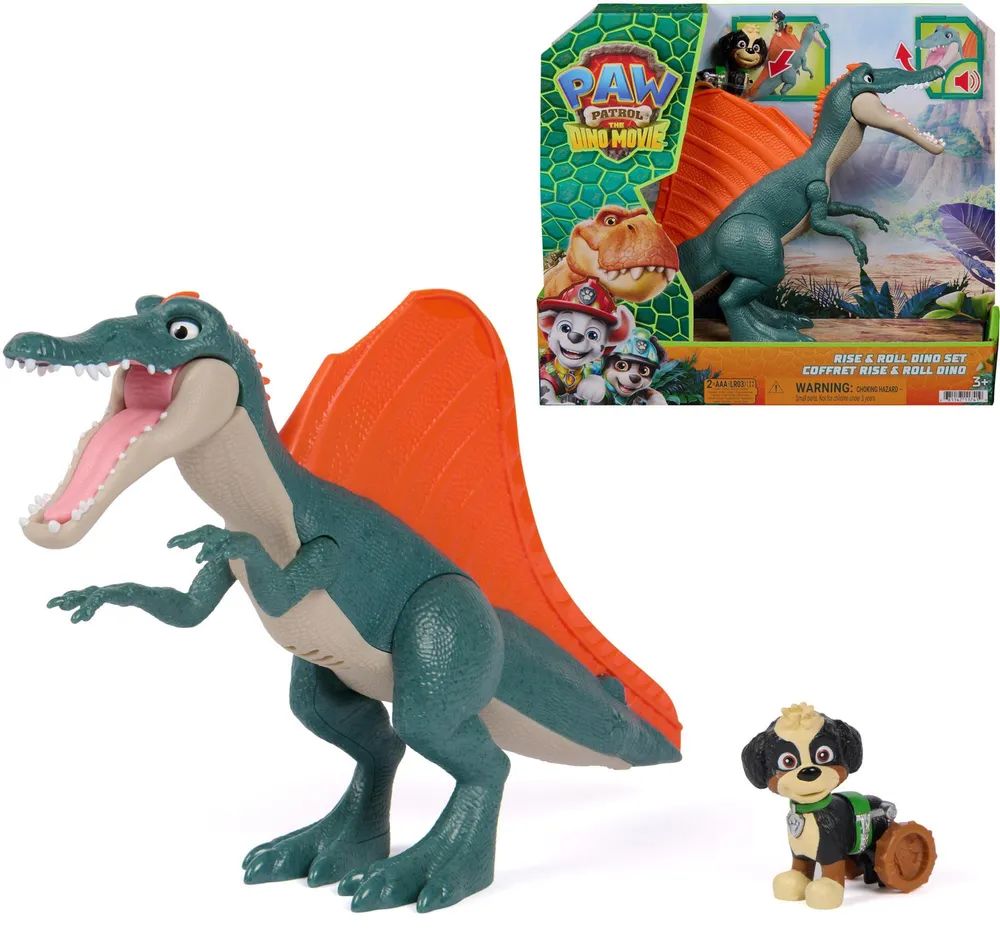 Spin Master International B.V. PAW Dino Movie Rise & Doll Set mit Rex