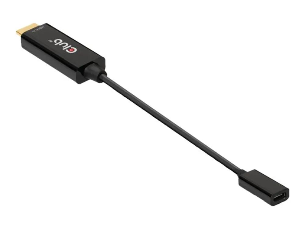 Club 3D Adapterkabel - HDMI männlich zu 24 pin USB-C weiblich