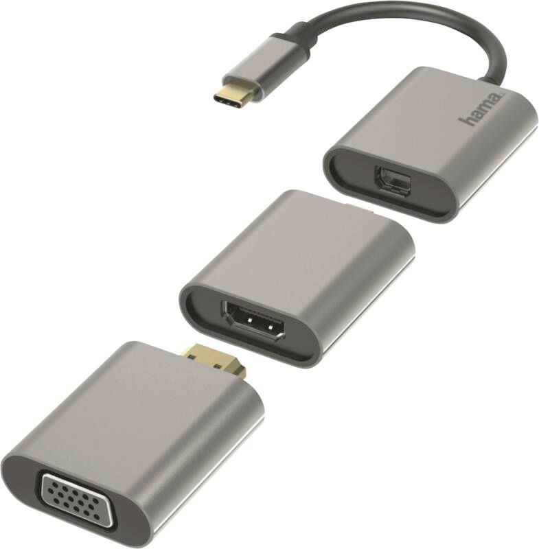 Hama 200306 3in1-Monitor-Adapter-Set