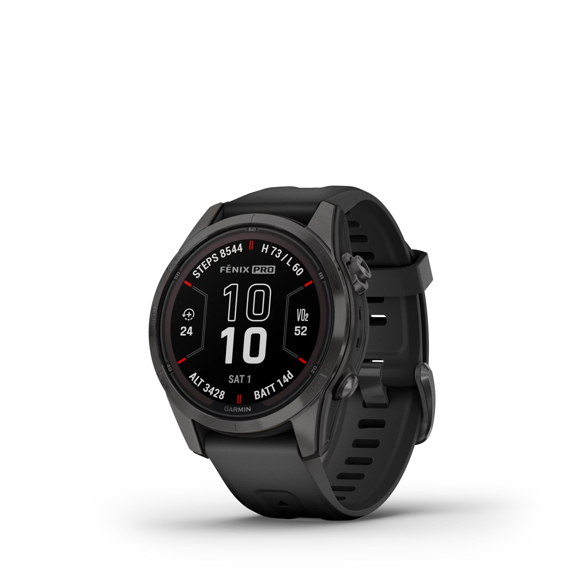 Garmin Fenix 7S Pro Saph Solar, Carbon Gray Titan