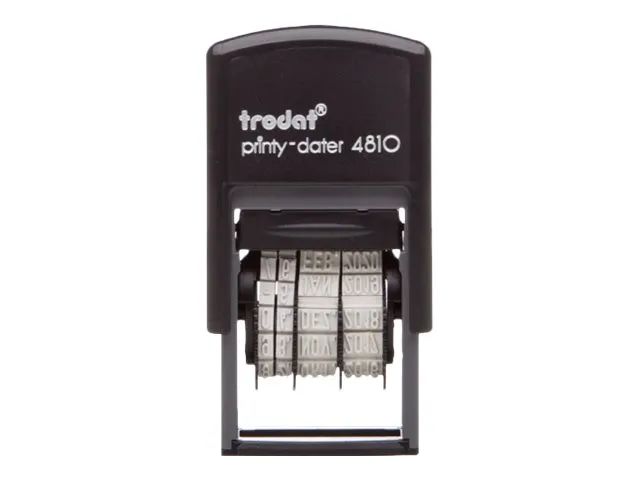 TRODAT 4810 - Traditionell - Datumsstempel - Schwarz