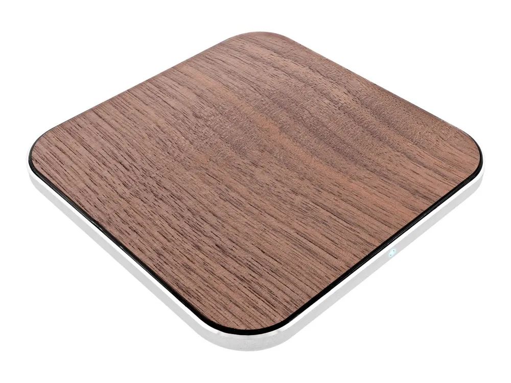 InLine Qi woodcharge - wireless fast charger - 5/7,5/10W/15W - USB-C - ohne Logo