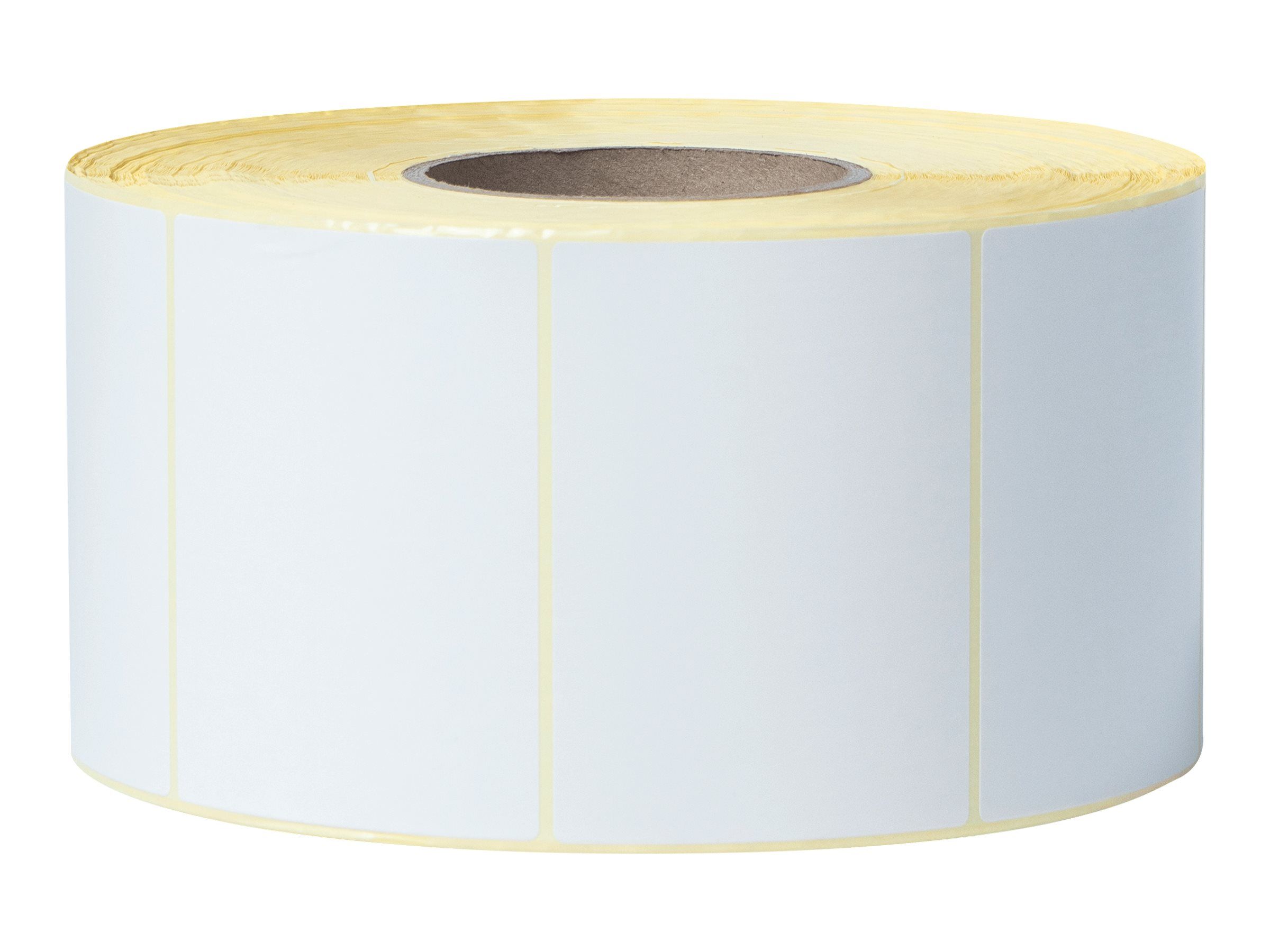 Brother Premium - Halbglänzend - Oberseite beschichtet - weiß - 102 x 74 mm 2940 Etikett(en) (1 Rolle(n)