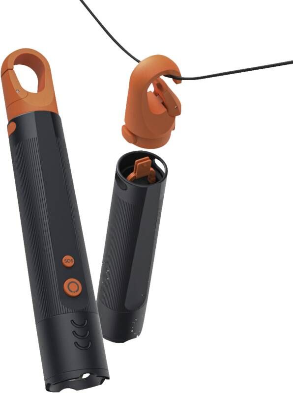 Hama LED-Taschenlampe "FLX350", Batterien, stoßfest, Aluminium, 4 Modi+SOS, Zoom
