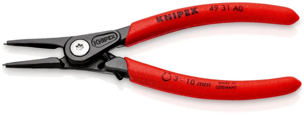 KNIPEX Präzisions-Sicherungsringzange für Außenringe auf Wellen mit Überdehnungsschutz 140 mm