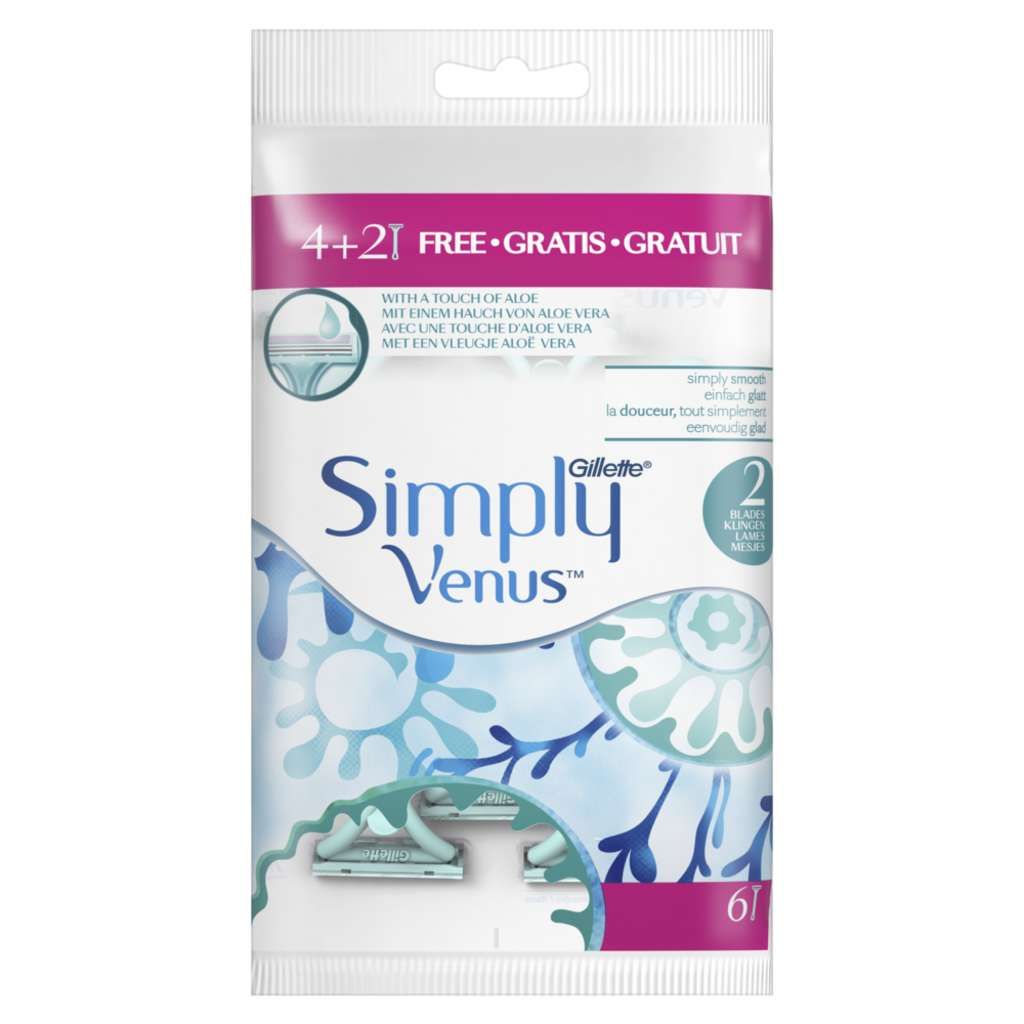 Gillette Simply Venus2 4+2