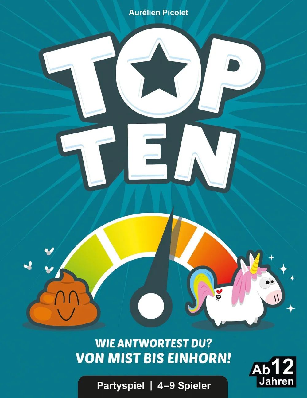 Asmodee Top Ten - Kartenspiel - Wort - 12 Jahr(e) - 30 min - 30 min