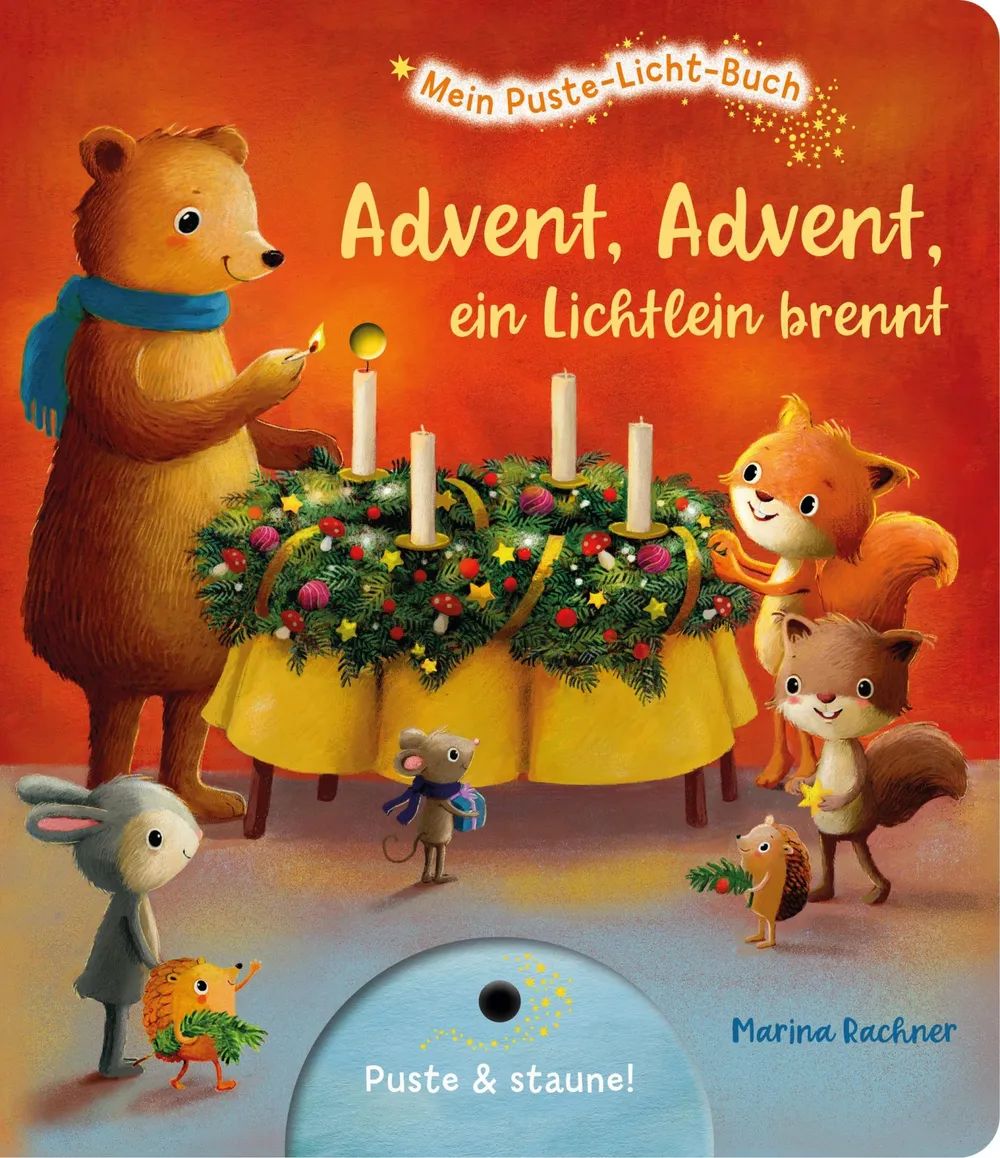 Thienemann - Esslinger Verlag GmbH Puste-Licht-Buch Advent, Advent, ein