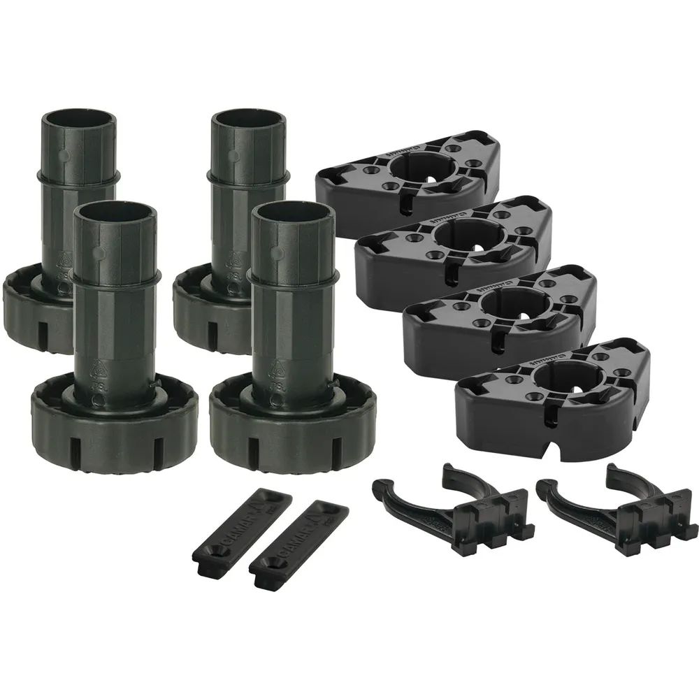 Schachermayer VVP SECOTEC Sockelverstellfuß Unico Kunststoff schwarz 150 mm SB-4