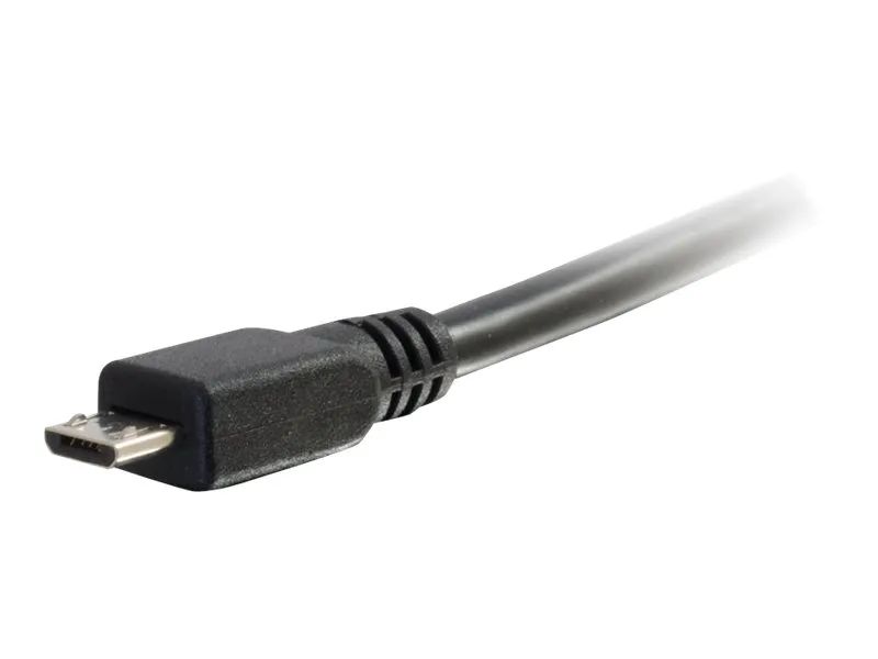 C2G 6.6ft USB to Micro B Cable - USB A to Micro USB Cable - USB 2.0 - M/M - USB-Kabel - USB (M)