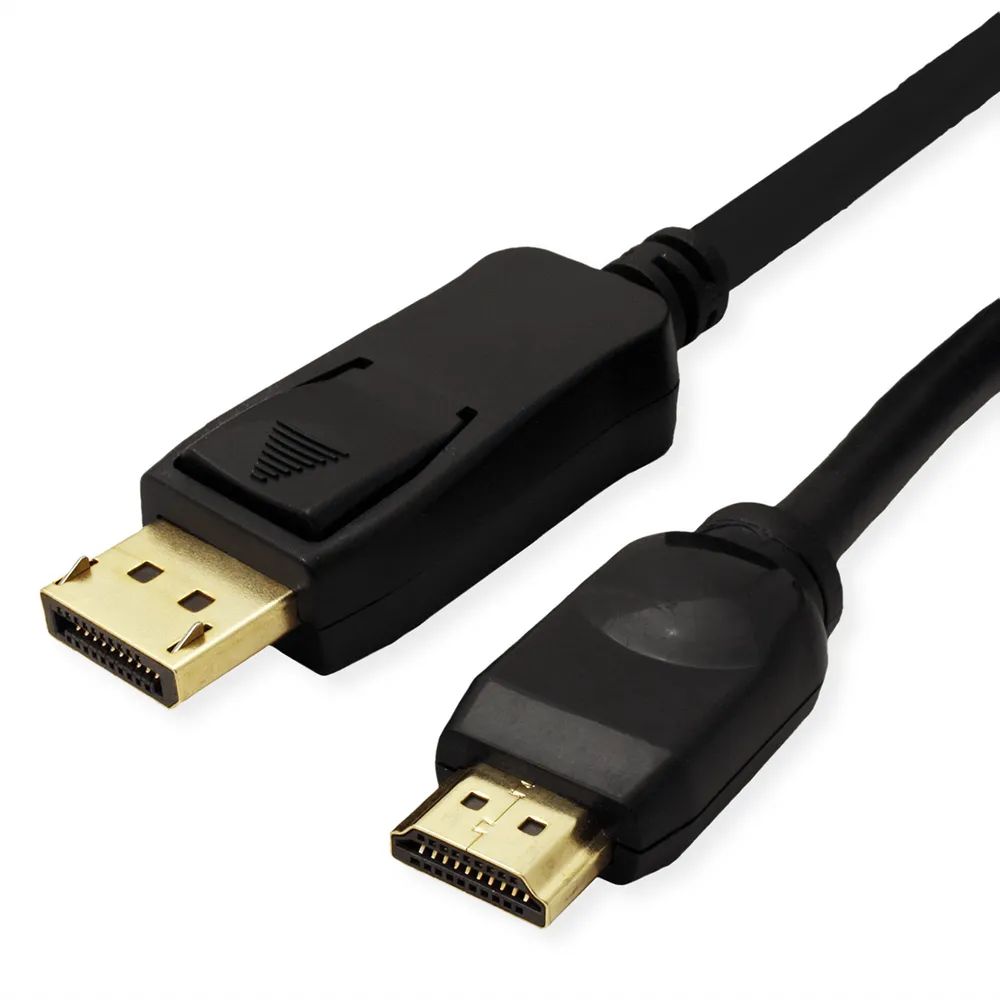VALUE DisplayPort Kabel DP - UHDTV, ST/ST, schwarz, 5 m