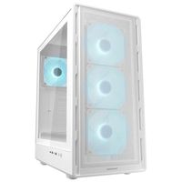Cougar Gehäuse Midi-Tower Airface Pure PRO ARGB Weiß - Midi/Minitower - ATX