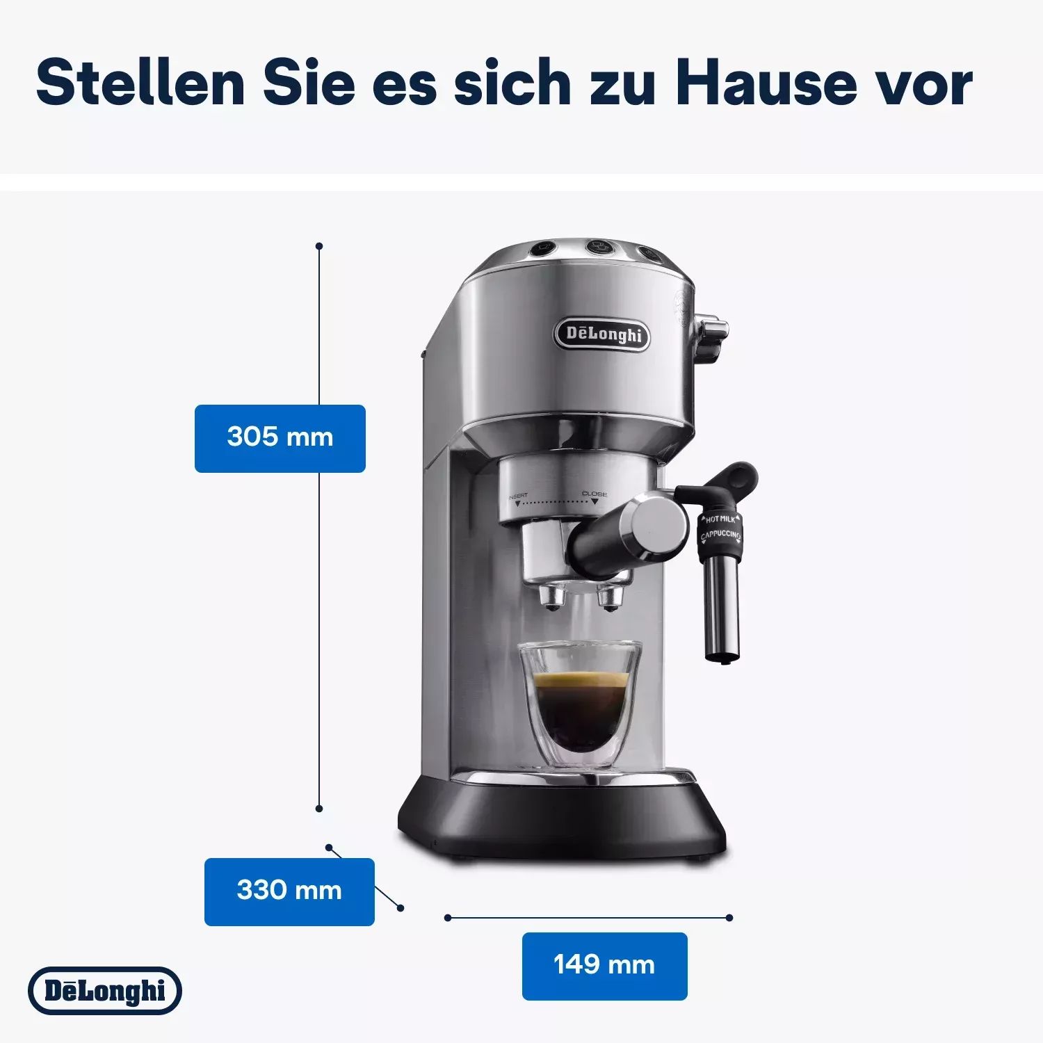 De'Longhi Espressomaschine Dedica EC685.M