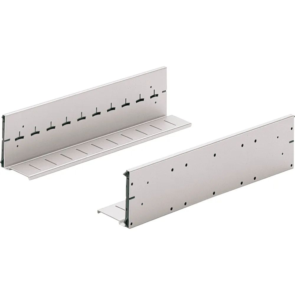 Hettich Marketing und Vertriebs Gmb & Co. KG HETTICH Systema Top 2000 Karteibahn, Schrankt. 400, Stahl Alu-Finish