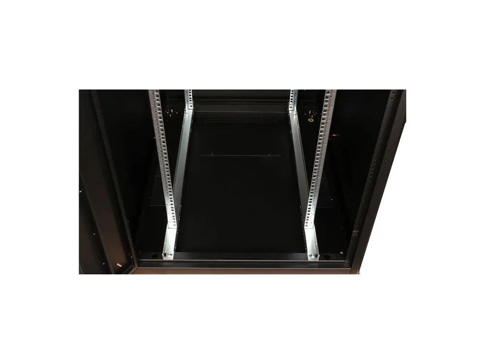 ROLINE Basic - Schrank Netzwerkschrank - perforierte Tür, 800x1000 BxT - RAL 9005, Jet Black - 42HE - 48.3 cm (19")