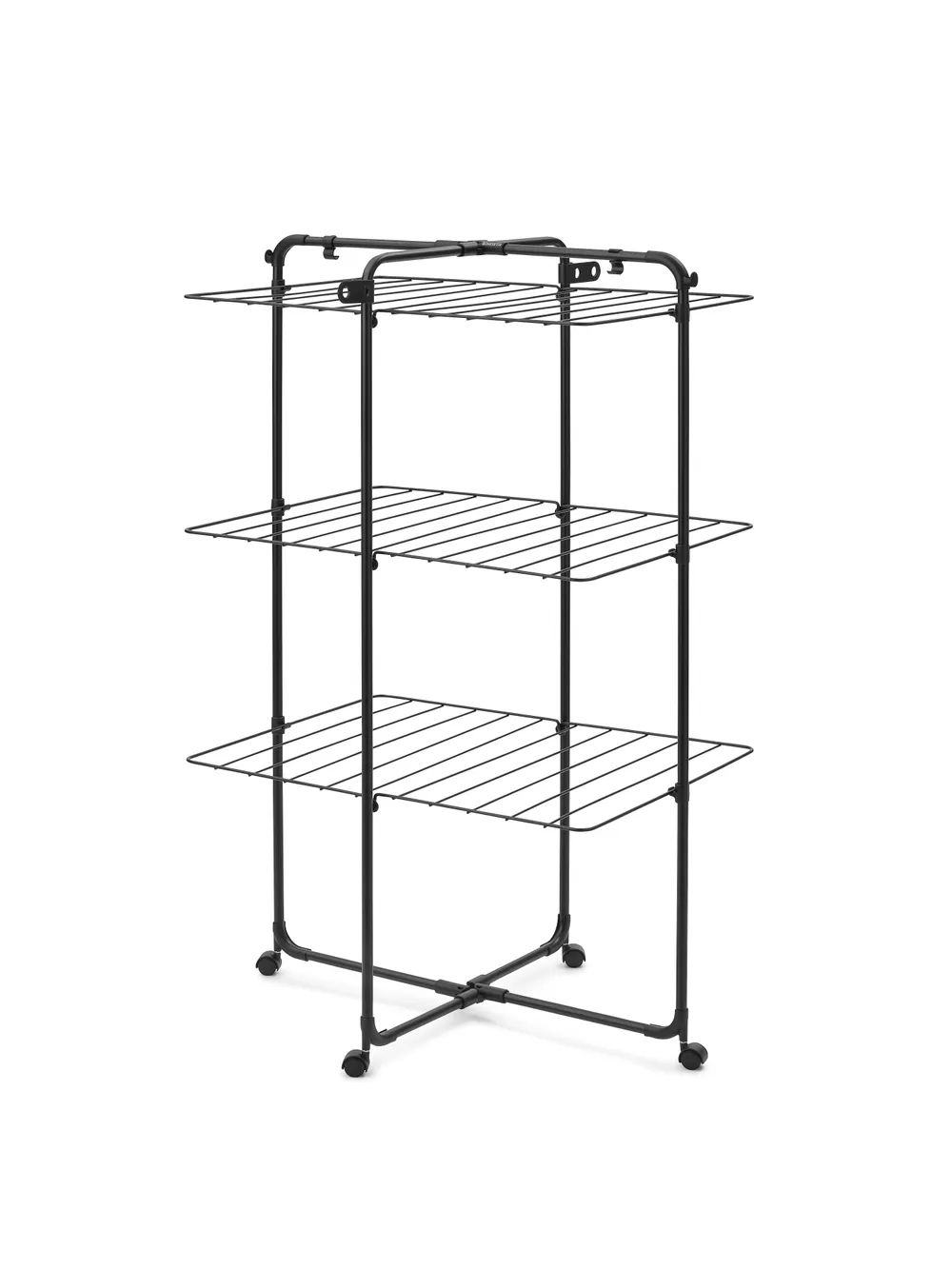 Brabantia HangOn Turm-Trockengestell, 23 m - Matt Black
