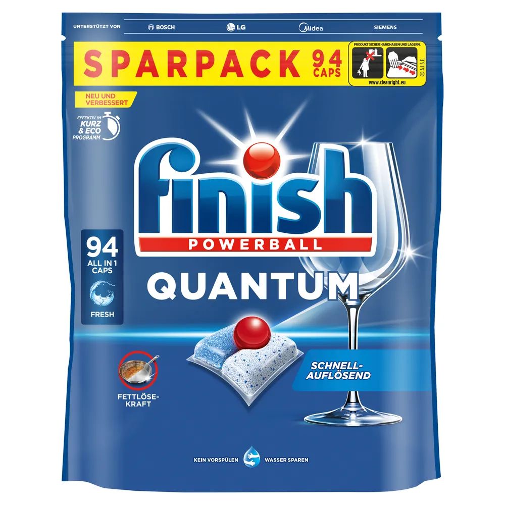 Finish Quantum Sparpack 94 Caps Fresh